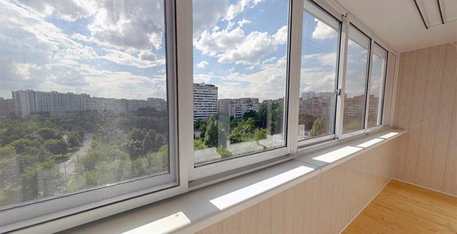 Сколько стоит застеклить балкон 6 метров: остекление пластиком Егорьевск