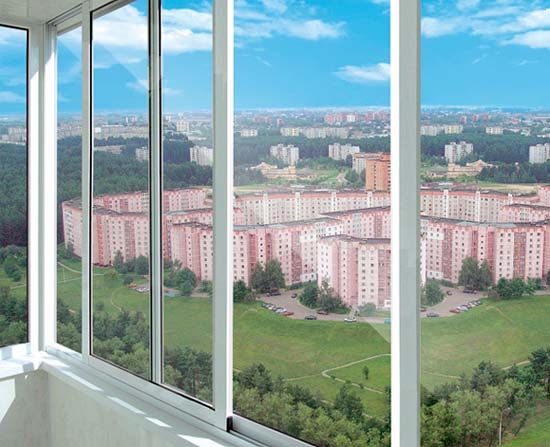 Холодное алюминиевое остекление балконов Егорьевск
