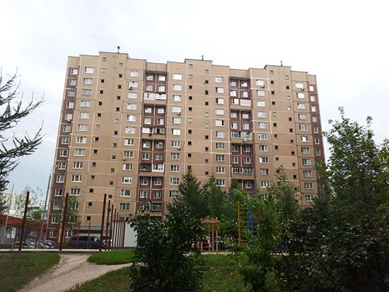 Остекление балкона в доме серии П 46 Егорьевск
