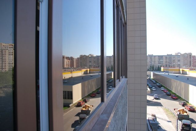Замена остекления фасада: замена стекла фасадного остекления Егорьевск