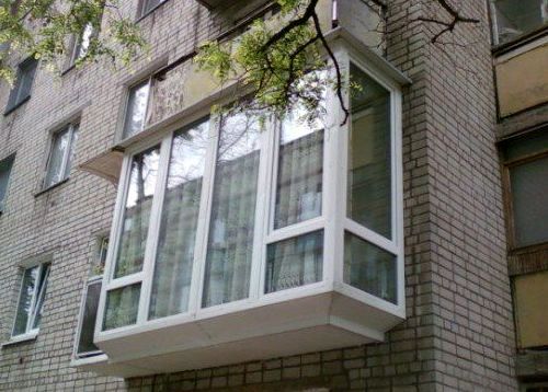 Полное остекление балкона от пола до потолка Егорьевск