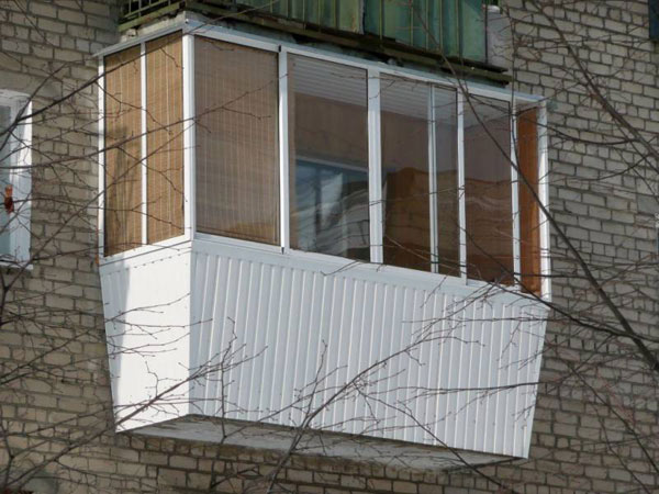 Увеличить и застеклить балкон с выносом Егорьевск