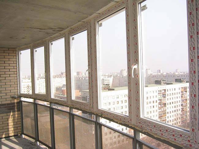 Недорогое остекление общего балкона Егорьевск