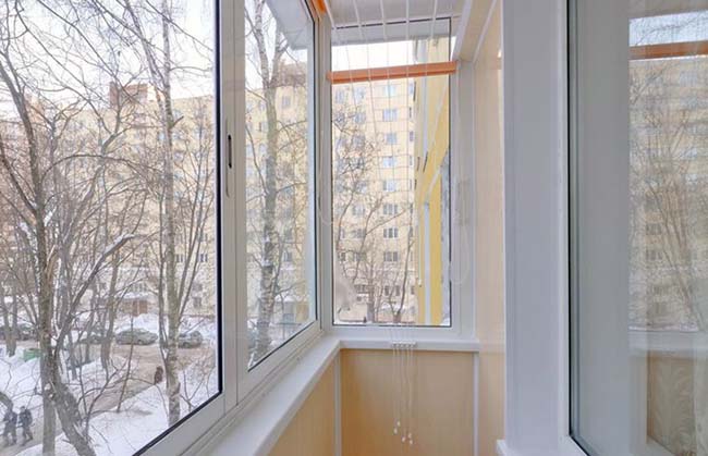 Зимнее остекление лоджии и балкона зимой Егорьевск